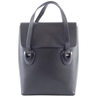 Gucci Bag Leather Handbag Black 002 123 0452 Reuse Used Pre-owned - Image 1 of 4