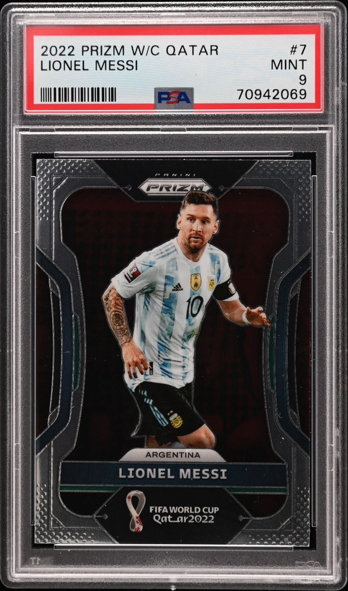 2022 Panini Prizm World Cup Qatar Lionel Messi #7 for sale | eBay