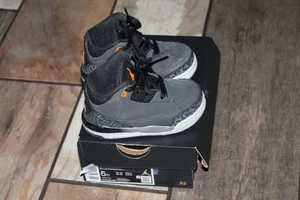 JORDAN 3 RETRO FEAR Toddler Shoes Size 5C – DM0968 08 – Night Stadium TO - Picture 1 of 9