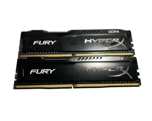 Hyper X Fury 8GB DDR4 2133MHz PC4-17000 1,2V SDRAM DIMM HX424C15FB2/8 *se - Bild 1 von 2