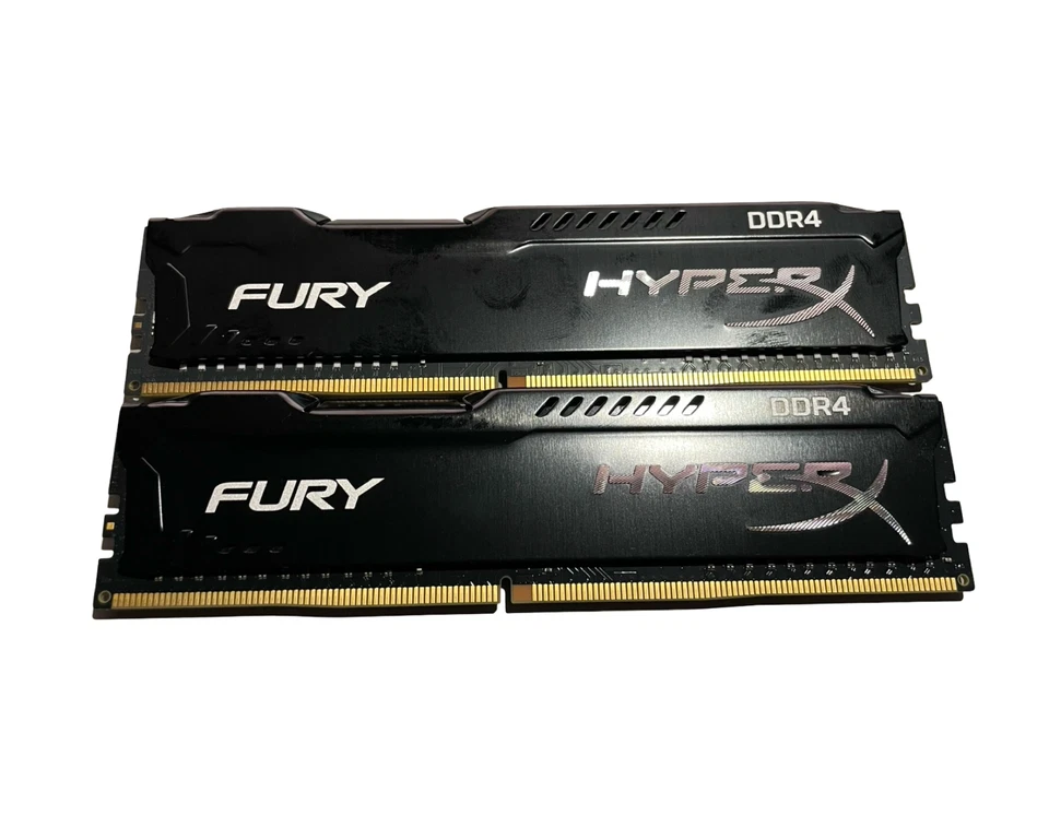 HYPER X FURY 8GB DDR4 2133MHz PC4-17000 1.2V SDRAM DIMM HX424C15FB2/8 *se - Image 1 of 2