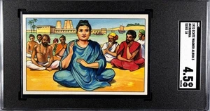 1931 Echte Wagner Margarine Album 3 Serie 18 #4 Gautama Buddha Buddhism SGC 4.5 - Picture 1 of 3