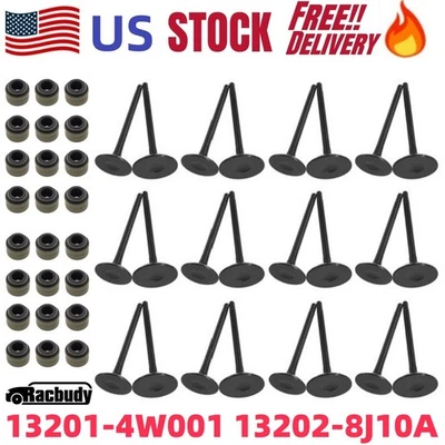 Engine Intake & Exhaust Valves for Nissan Xterra Frontier Equator Pathfinder 4L — 第 1/4 张图片