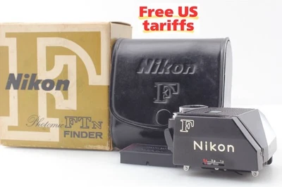 [N COMO NUEVO en Caja con Tapa] Nikon Photomic FTN View Finder Negro para F de JAPÓN Foto 1 de 4