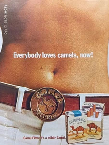 CAMEL Vintage Print Ad !! " New FILTERS Cigarette " - Picture 1 of 1