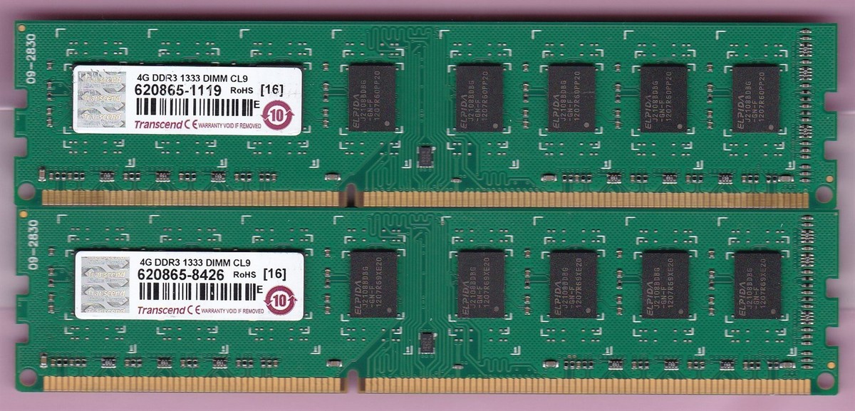 トランセンド 8GKIT DDR3 1333 CL9 メモリ 4GBx4 16G Transcend 8GB DDR3 1333MHz DIMM 8 0 DDR3 1333 (PC3 10600