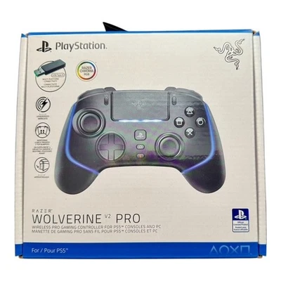 Razer Wolverine V2 Pro Wireless Gaming Controller for PS5 & PC Chroma RGB Look! - Image 1 of 4