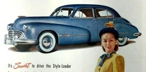 OLDSMOBILE - Auto / Car / Automobile Ad -- 1947 -- 11 x 13 1/2 - Picture 1 of 2
