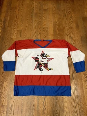 Vintage Russian UCKA Hockey Mesh Jersey Adult XL Made in Russia - Image 1 of 4