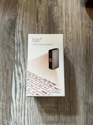 Epic Mobile Projection Keyboard by Celluon Magic Cube QWERTY Silver Bluetooth - Image 1 of 4
