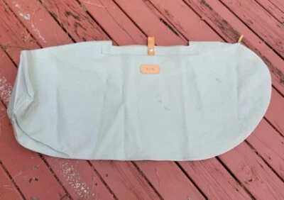 Jon Hart Grande 48" Tostado Lona Encerada Bolsa de Viaje Cubierta Llevar Todo el Bolso Foto 1 de 4