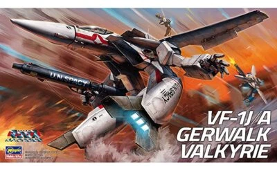HASEGAWA MACROSS 1/72 VF-1J/A Gerwalk Valkyrie Plastic Model Kit - Image 1 of 4