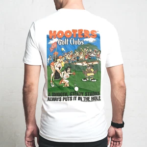 Vintage 1998 Hooters Golfschläger Shirt  - Bild 1 von 3