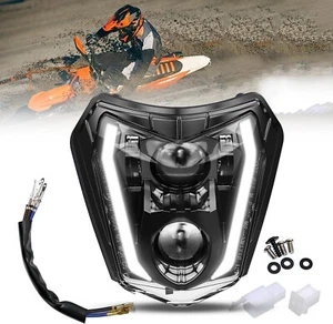 LED Headlight Headlamp For XCW EXC EXC-F Six Days 250 350 450 500 690 Enduro R - Bild 1 von 10