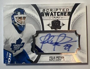 Felix Potvin 2022-23 The Cup AUTO Patch /35 Scripted Swatches #13/35 UD 22/23 SP - Bild 1 von 4