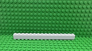 Lego 1 bloque de ladrillos gris azulado claro 1x16 NUEVO - Imagen 1 de 1