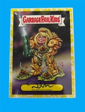 Garbage Pail Kids Intergoolactic David Gross GOLD Auto /50 40 Slurping Samus