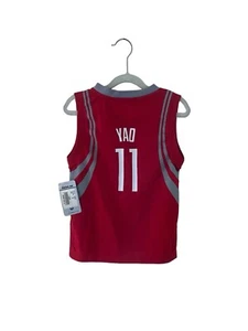 yao ming houston rockets adidas jersey youth medium 5/6 deadstock NWT 00s NBA - Picture 1 of 9
