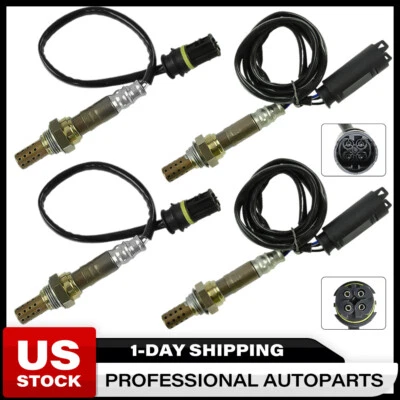 Set of 4* Oxygen O2 Sensor Upstream & Down For BMW 323 325 328 330 X3 X5 Z3 Z4 - Изображение 1 из 4