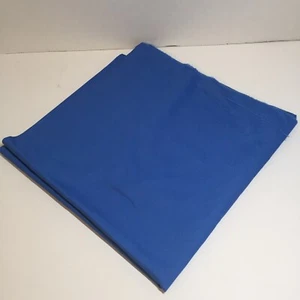 2 & 1/3 Yards blau Breitstoff 44" breit Polycotton - Bild 1 von 4