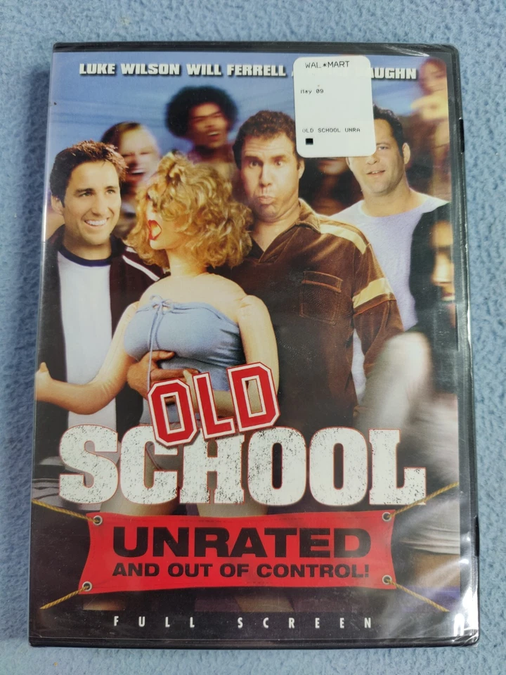 NEW SEALED OLD SCHOOL DVD ( UNRATED AND OUT OF CONTROL ) FULL SCREEN - Image 1 of 2