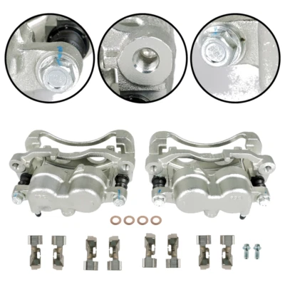 Pinzas de freno delanteras 2 piezas 4x4 para GMC Jimmy Chevrolet Blazer 1998-2005 Foto 1 de 4