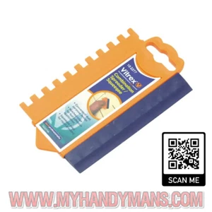 VITREX SMALL COMBI HAND TILE ADHESSIVE SPREADER + GROUT SQUEEGEE - Picture 1 of 1