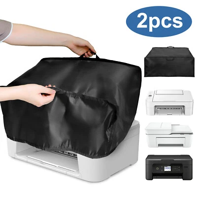 2 PCS Printer Dust Cover Set for Canon HP Water & Dust Resistant, 18.1x15x8.3in - Image 1 of 4