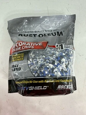 Rust-Oleum 301359 декоративные цветные сколы, серая смесь, 1 фунт качества с 1921 сумка - Изображение 1 из 4