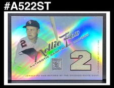 2001 Topps Tribute Retired Jersey GAME WORN UNIFORM Nellie Fox #RJNF A522ST