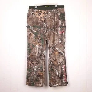 Under Armour size 16 Realtree Scent Control Storm camo hunting pant cargo winter - Picture 1 of 13