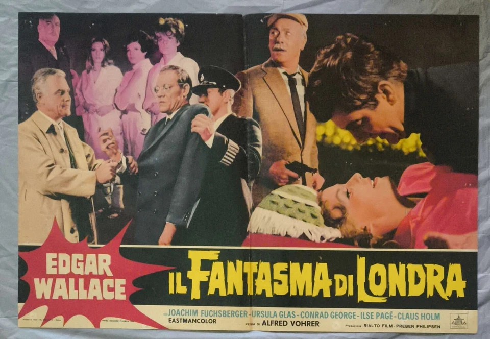fotobusta poster IL FANTASMA DI LONDRA Edgar Wallace 1967  ZA7 - Bild 1 von 1