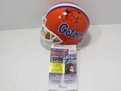 EMMITT SMITH FLORIDA GATORS SIGNED Mini Helmet Dallas Cowboys JSA COA Foto 1 de 4