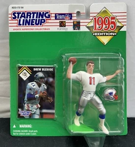 Drew Bledsoe New England Patriots Starting Lineup SLU 1995 - Picture 1 of 4