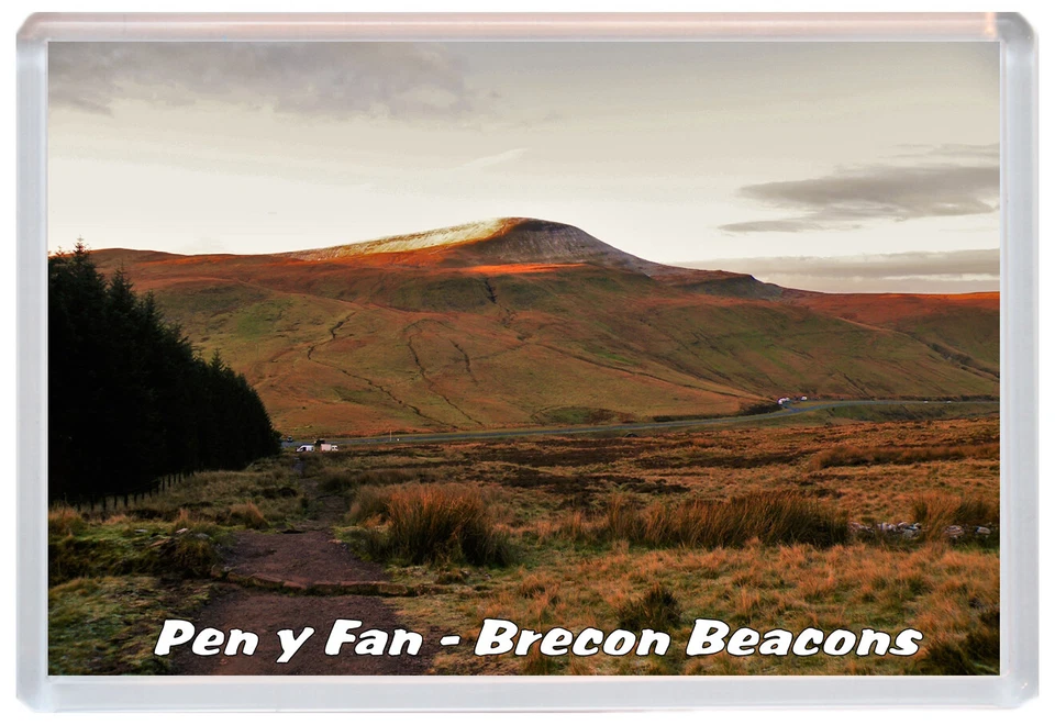 Pen y Fan - Brecon Beacons - 96 x 67mm Jumbo Fridge Magnet Souvenir Gift Present