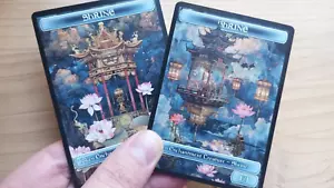 2x Shrine Token modern style / 2x Token de Altar. MTG - Imagen 1 de 4