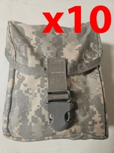 US Army ACU Molle II First Aid Camo Pouch (Ifak) 6545-01-538-2071 Military X10 - Picture 1 of 3