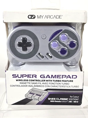 My Arcade Super Gamepad - Wireless Gaming Controller for Nintendo SNES Classic - Image 1 of 4