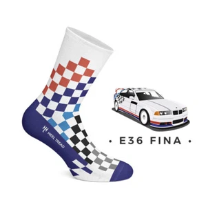 Heel Tread E36 FINA Socks - Picture 1 of 3