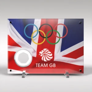 Team GB Olympic 50p Coin Perspex Display - Picture 1 of 3