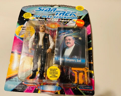 Playmates Star Trek Next Generation Captain Montgomery Scott Ships Engineer Cover