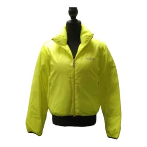 DKNY Active Sport Logo kurze gefütterte neongelb Damengröße LG neu mit Etikett $ 129 - Bild 1 von 11