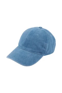 Plain Acid Washed Baseball Cap, Color Options - Picture 1 of 24