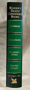 READERS DIGEST CONDENSED BOOKS VOLUME 5, 1994 # 215, FIRST EDITION. - Foto 1 di 9