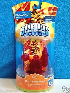 *NEU Skylanders Spyro's Adventure **CLEAR RED DRILL SERGEANT** Walmart Exclusive - Bild 1 von 2