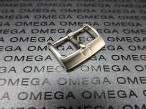 New 16mm Authentic OMEGA Stainless Steel Tang Buckle Brush 16 mm 94511603 R - Picture 1 of 2