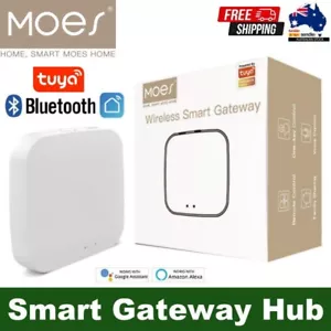 MOES Wireless Tuya Bluetooth MESH (SIG) Smart Gateway Hub WiFi Alexa Google - Picture 1 of 16