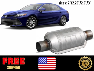 For All Kia Catalytic Converter 2.25 EPA Approved Heavy Duty Engine Safe Fuel - Image 1 of 4