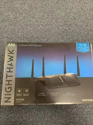 NETGEAR Nighthawk AX6 RAX45 Dual-Band Wi-Fi 6 Router - Image 1 of 3