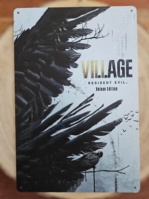 MARKENLOS 🍀 Blechschild Metallschild Gaming Resident Evil Resi Horror Tin Sign